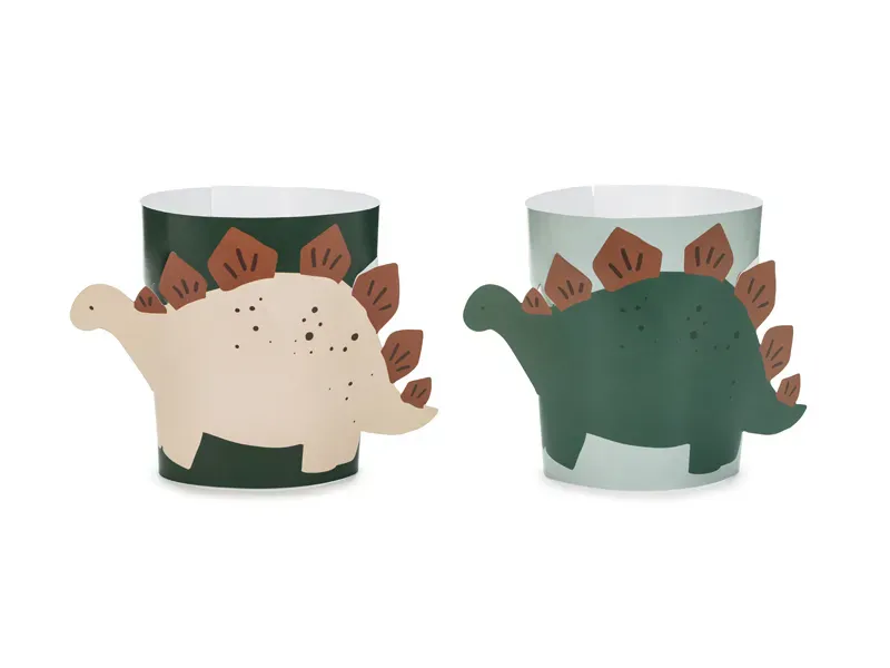 KOPPHOLDERE – Dinosaur – 6 pk – PartyDeco