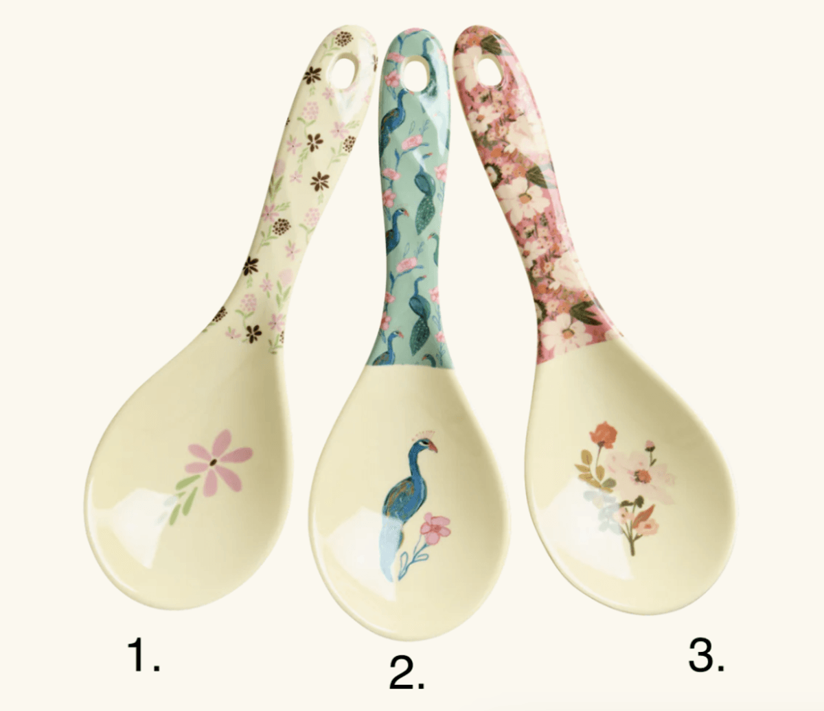  SERVERINGSKJE – All You Need is Love and... Prints – Rice