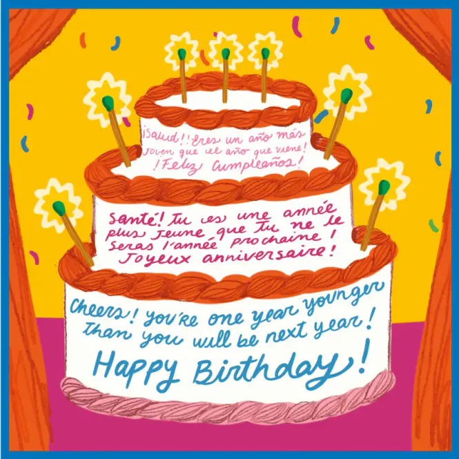 Hovedbilde FYRSTIKKER – Happy Birthday – Lets Match and Co