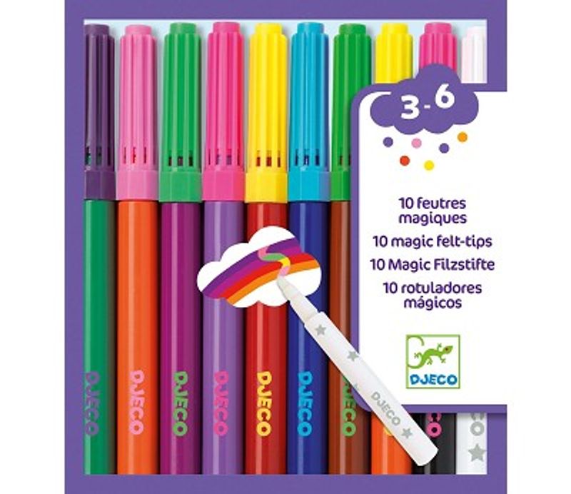 TRYLLETUSJER – Fargeskiftende – 10 pk – Djeco