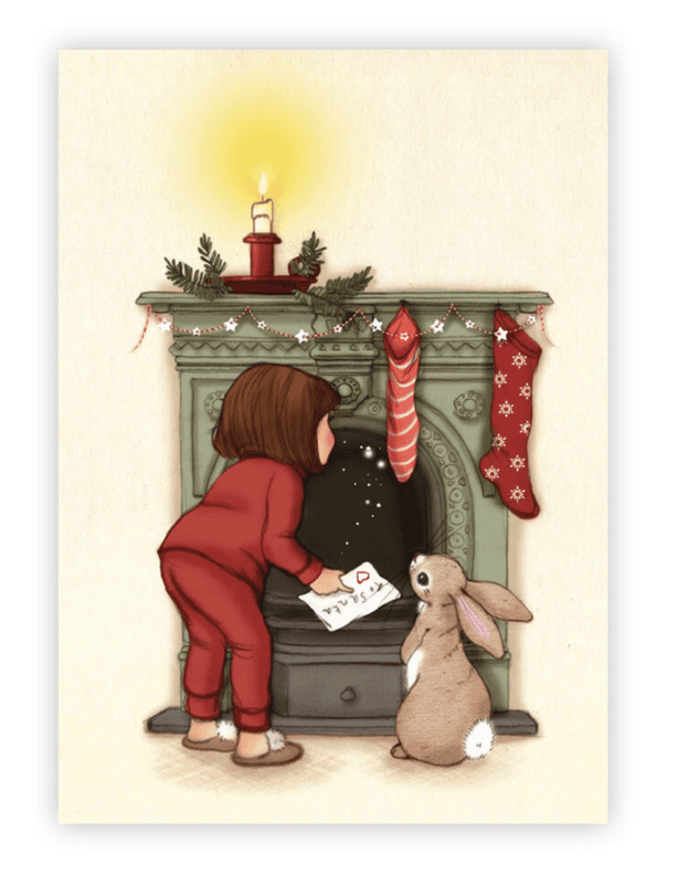 KORT – Waiting for Santa – Belle & Boo
