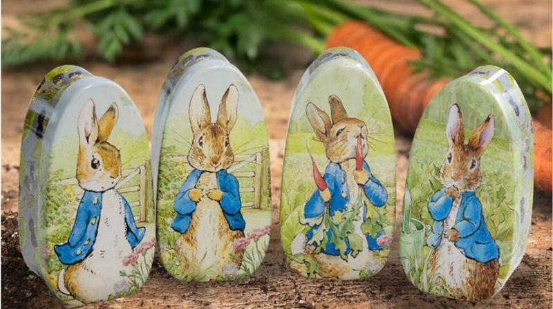 OVAL BOKS – Peter Rabbit – Metall – Beatrix Potter