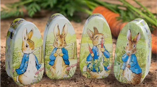 Hovedbilde OVAL BOKS – Peter Rabbit – Metall – ...