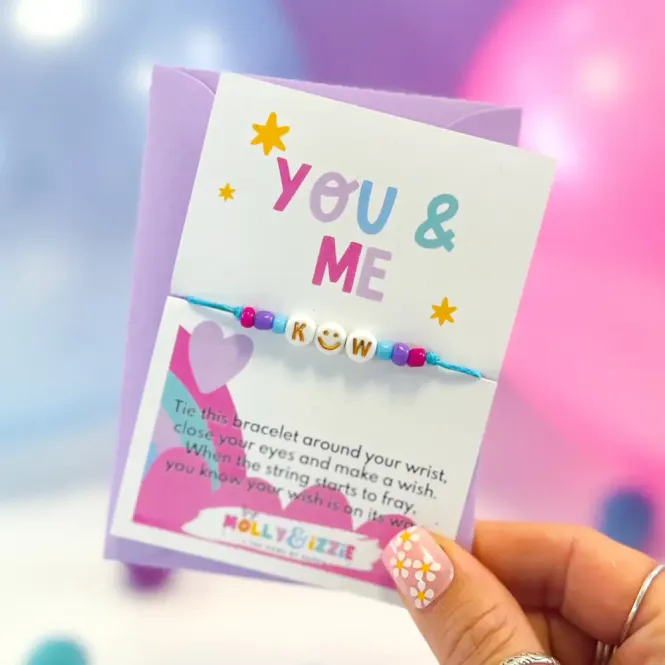 Hovedbilde ØNSKEARMBÅND – You & Me Galentine – by Molly & ...