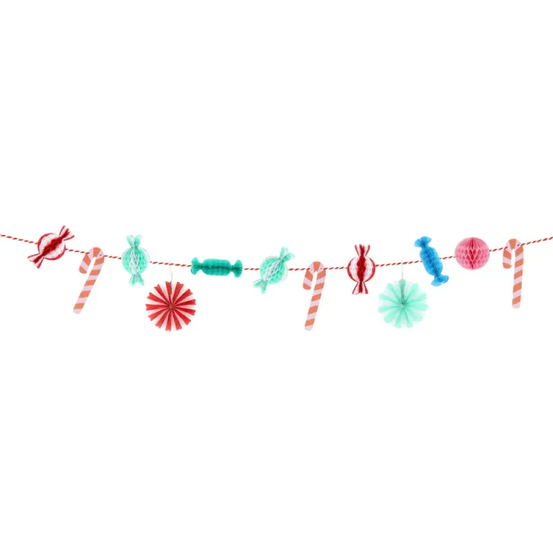 GIRLANDER – Christmas Candy Mini Honeycomb – Meri Meri