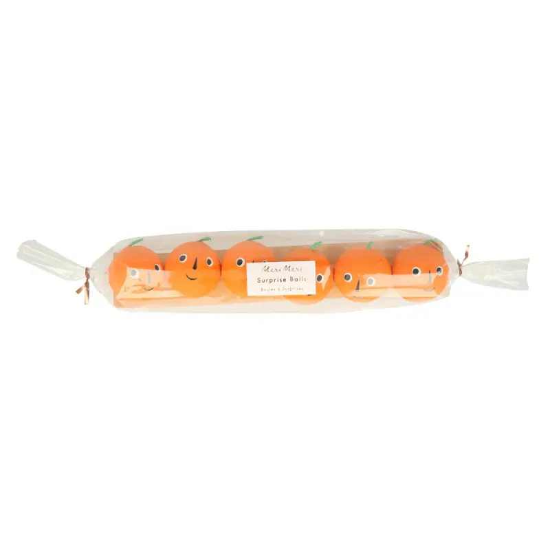 OVERRASKELSESBALLER – Gresskar – 6 pk – Meri Meri