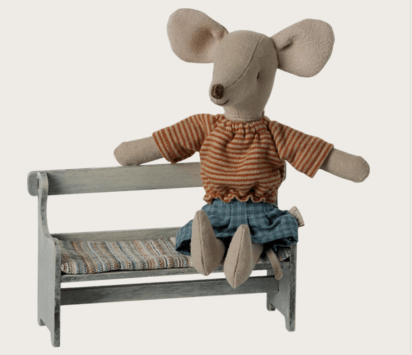 Hovedbilde BENK TIL MUSENE – Offwhite – Maileg
