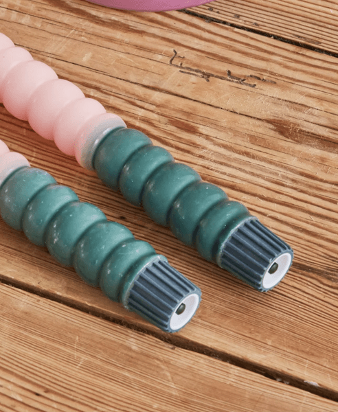 Hovedbilde LED-LYS – Rosa og grønn – 2 pk – Rice