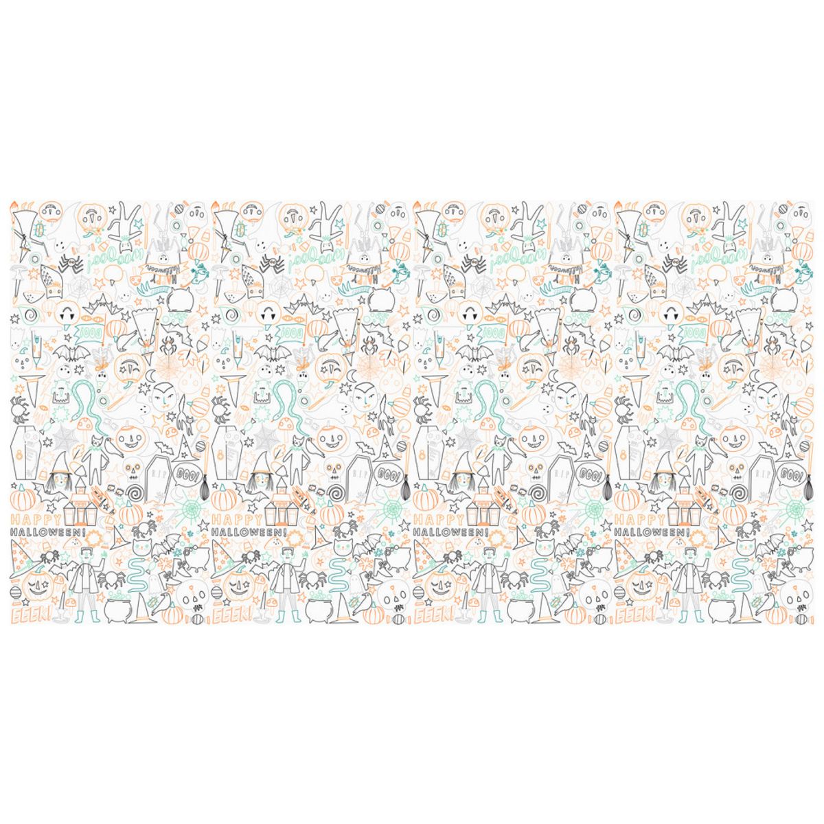 PAPIRDUK – Halloween Fargelegging – Meri Meri