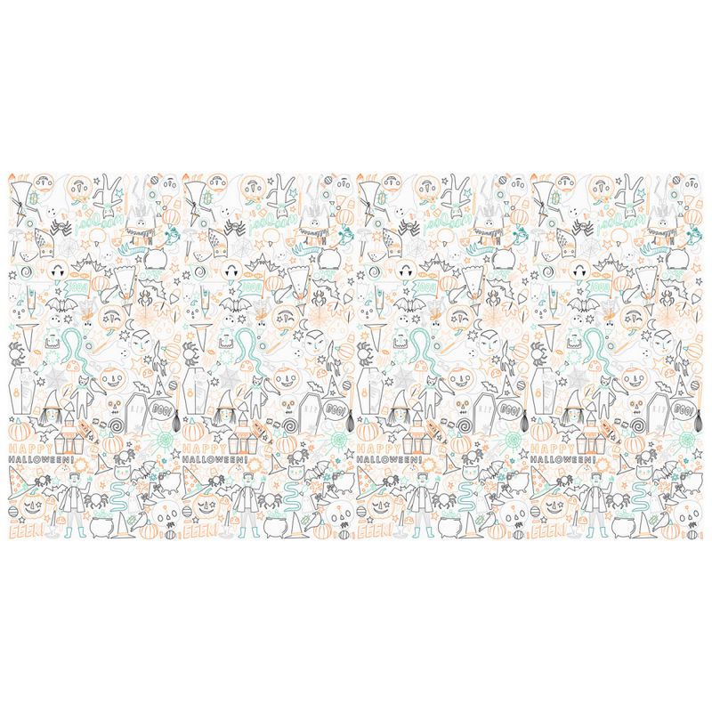 PAPIRDUK – Halloween Fargelegging – Meri Meri