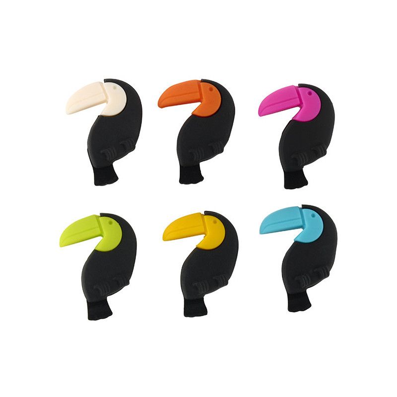 GLASSMARKØRER – Toucan – 6 pk – Derrière La Porte