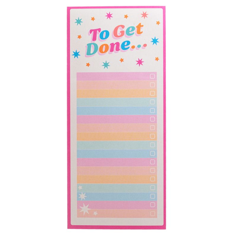 NOTATBLOKK MED MAGNET BAK – To Get Done – Sass & Belle
