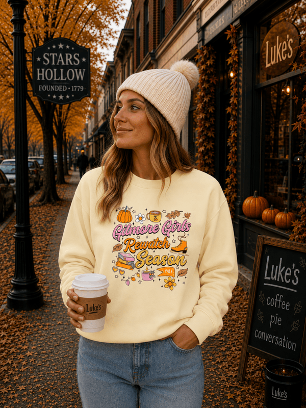 GENSER – Gilmore Girls Rewatch Season – Festligetrykk