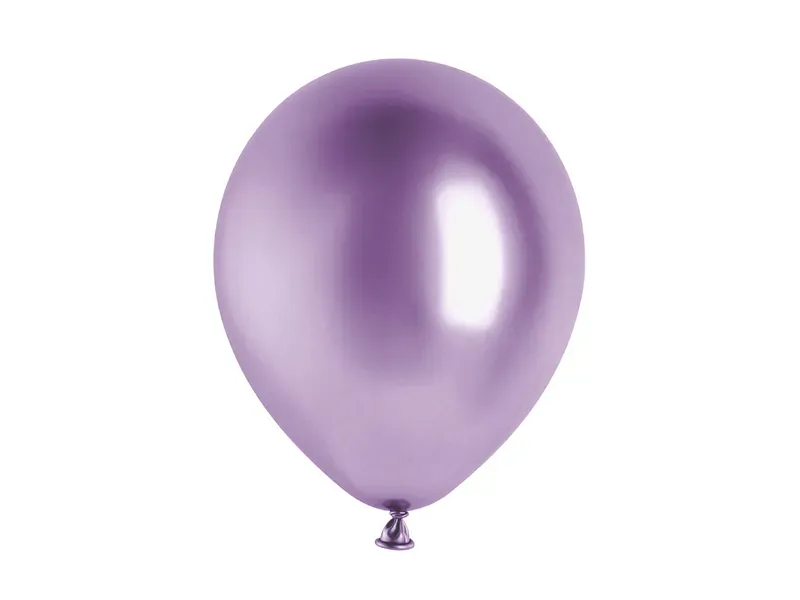 BALLONGER - Glossy - Lilla - 30 cm - 10 pk - PartyDeco