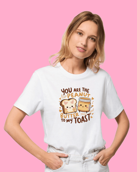 Hovedbilde T-SKJORTE – Peanut Butter to My Toast – ...