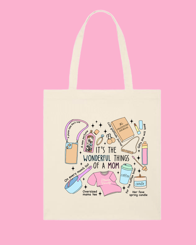 TOTE BAG – All the Mom Things – Festligetrykk