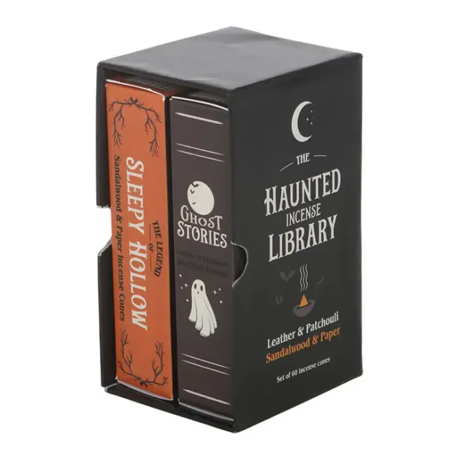 Hovedbilde RØKELSESKJEGLER – Haunted Library – 2 pk. ...