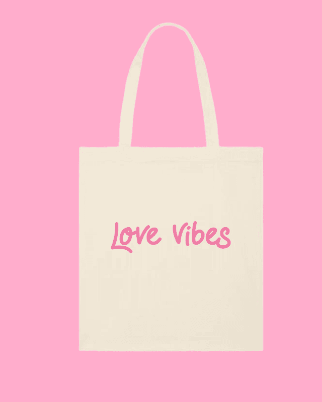 TOTE BAG – Love Vibes – Festligetrykk