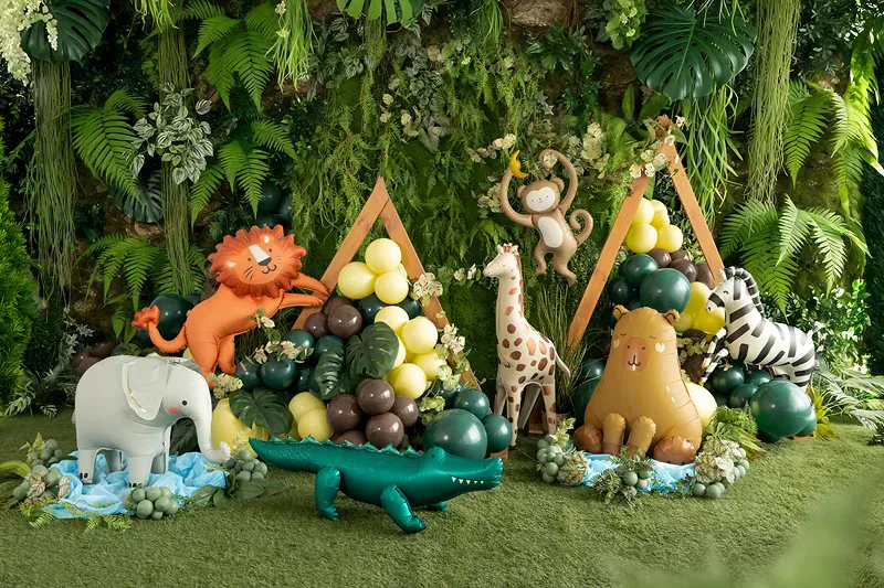 FOLIEBALLONG – Elefant – Stående – PartyDeco
