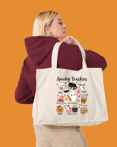 Hovedbilde SHOPPINGBAG – Spooky Teacher – Festligtrykk