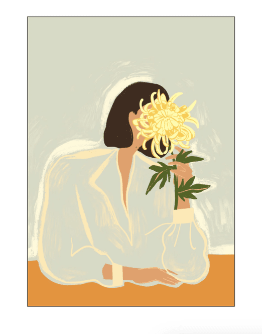 Hovedbilde PLAKAT – The Crysanthemum – 30 x 40 cm – ...