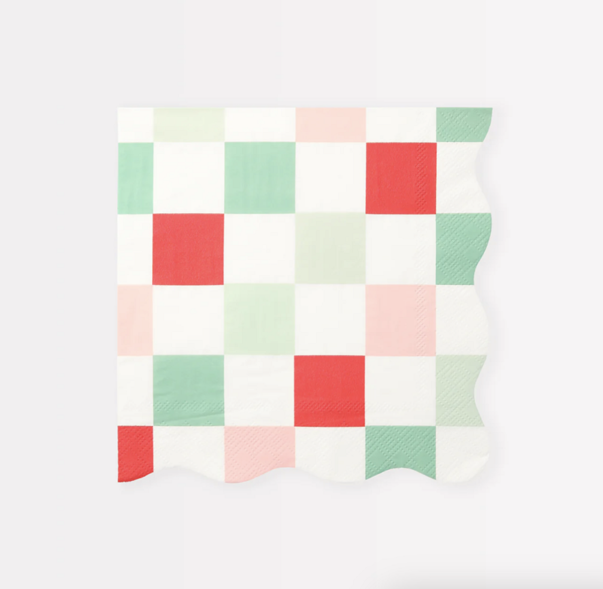 SERVIETTER – Ruter Multi – 16 pk – Meri Meri