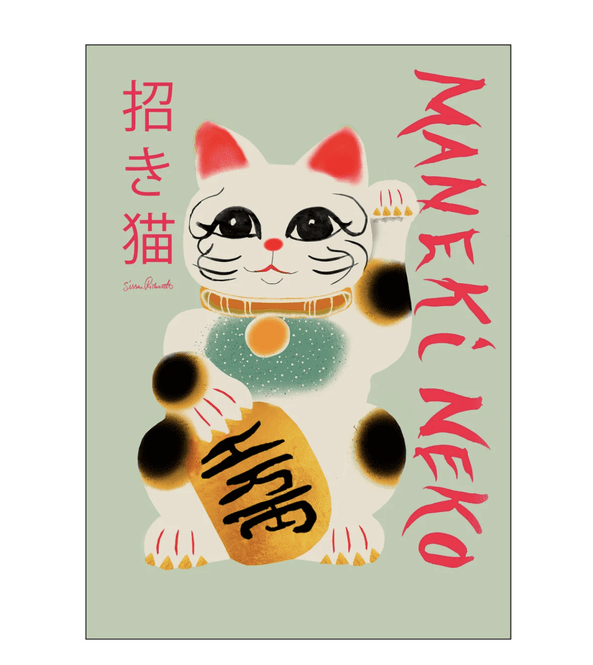 Hovedbilde PLAKAT – Maneki Neko – 30 x 40 cm – ...