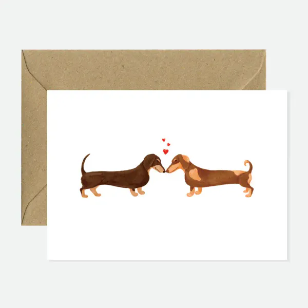 Hovedbilde KORT – Dachshunds Lovers – All The Ways To Say