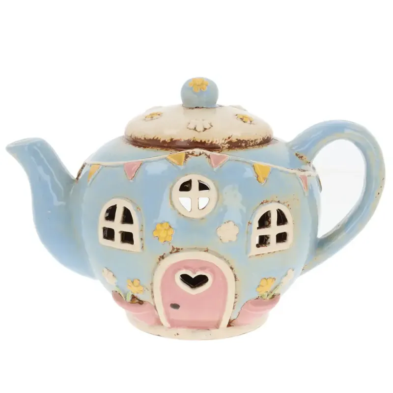 LYSHUS – Village Pottery Teapot Round – Joe Davies