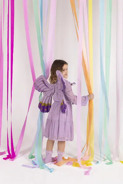 Hovedbilde FOLIEBALLONG – Sommerfuglvinger lilla – ...