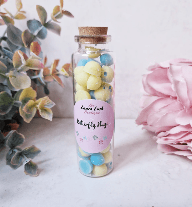 Hovedbilde DUFTVOKS I LITEN GLASSKRUKKE – Candyfloss & ...
