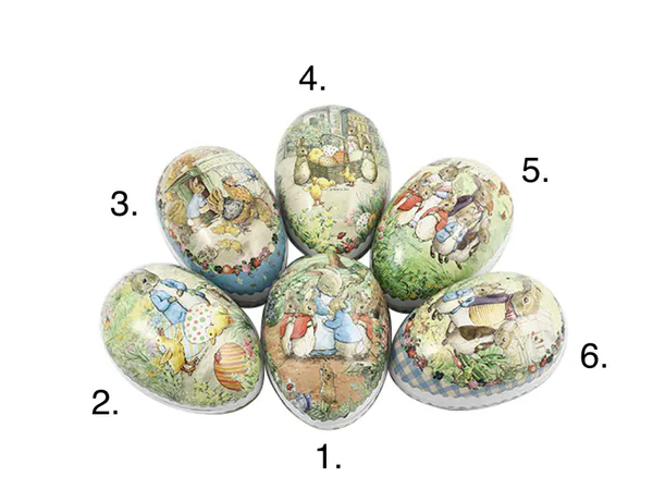 Hovedbilde PÅSKEEGG – Peter Rabbit – 12 cm – Beatrix ...