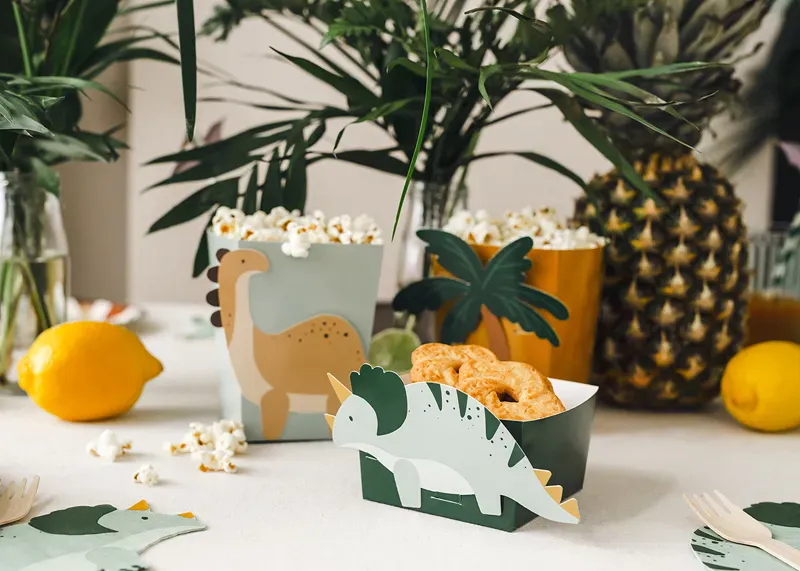 SNACKBOKSER – Dinosaur – 6 pk – PartyDeco