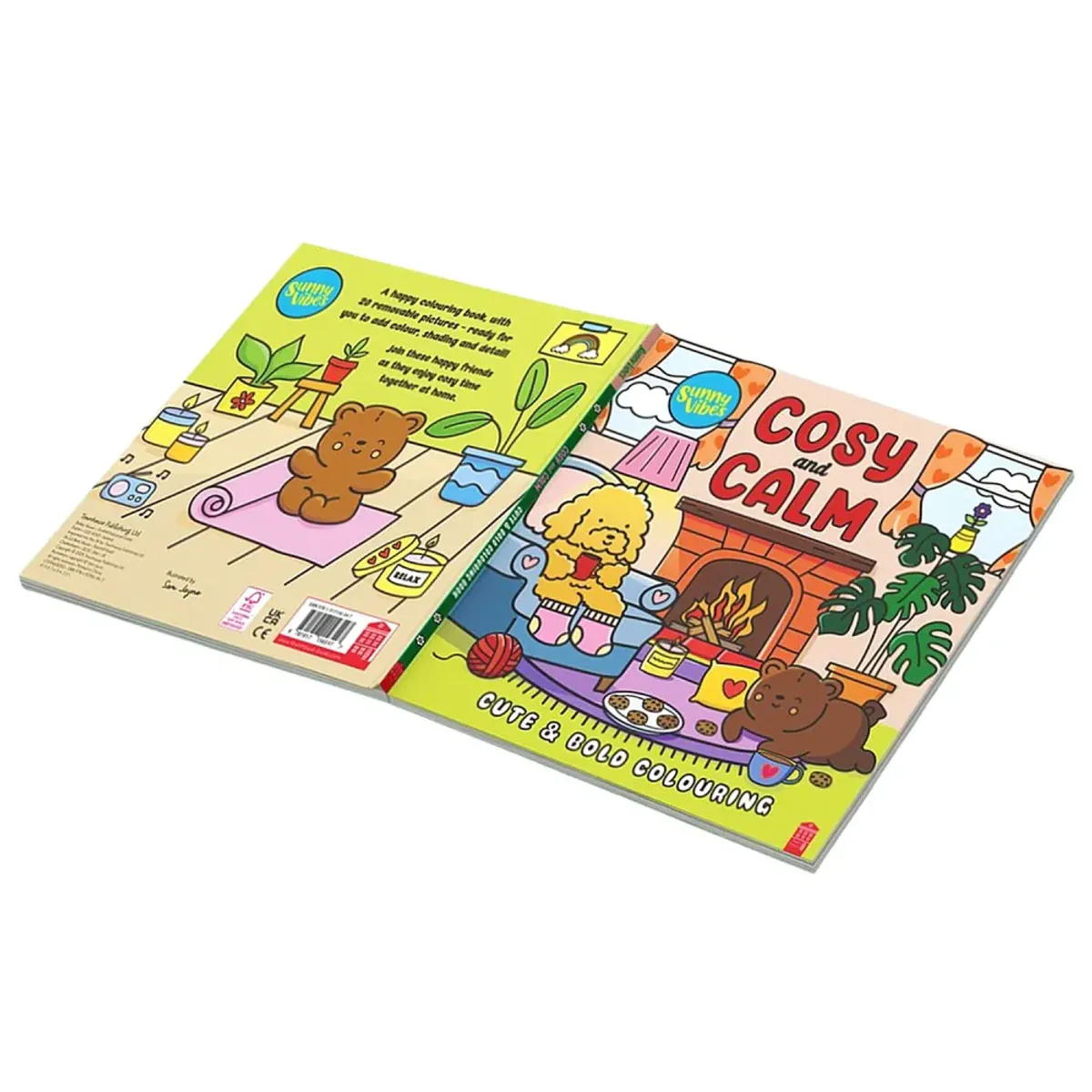 FARGELEGGINGSBOK – Cosy and Calm – Sunny Vibes