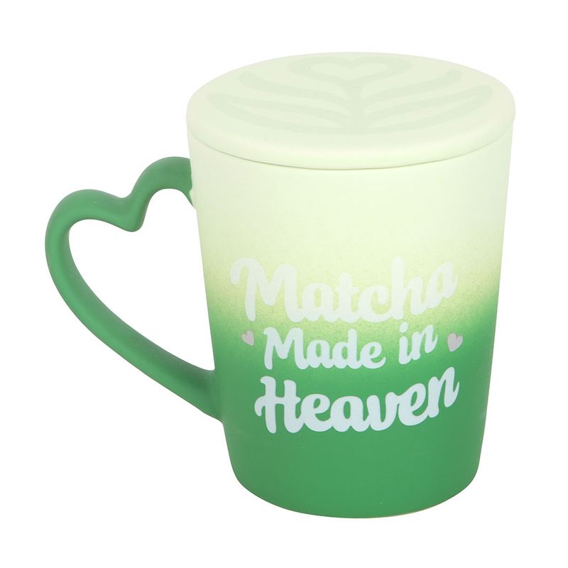 KOPP – Matcha Made in Heaven med lokk og underlag – Something Different