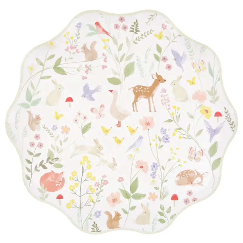 PAPPTALLERKENER – Eventyrskog – 8 pk – Meri Meri