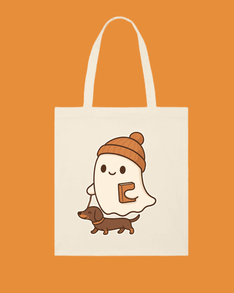 Hovedbilde TOTEBAG – Ghost Walk – Festligtrykk