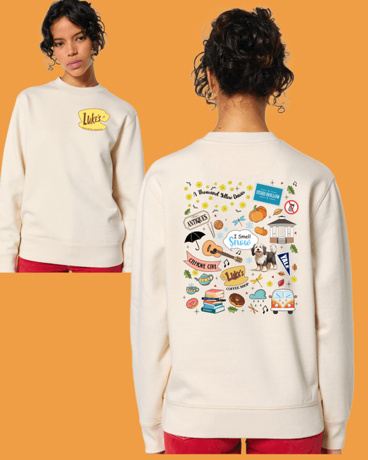 Hovedbilde  GENSER – Luke’s / Stars Hollow Front & Back ...