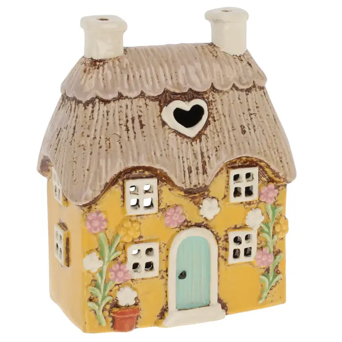 Hovedbilde TELYSHOLDER – Yellow Garden Thatch – Joe Davies