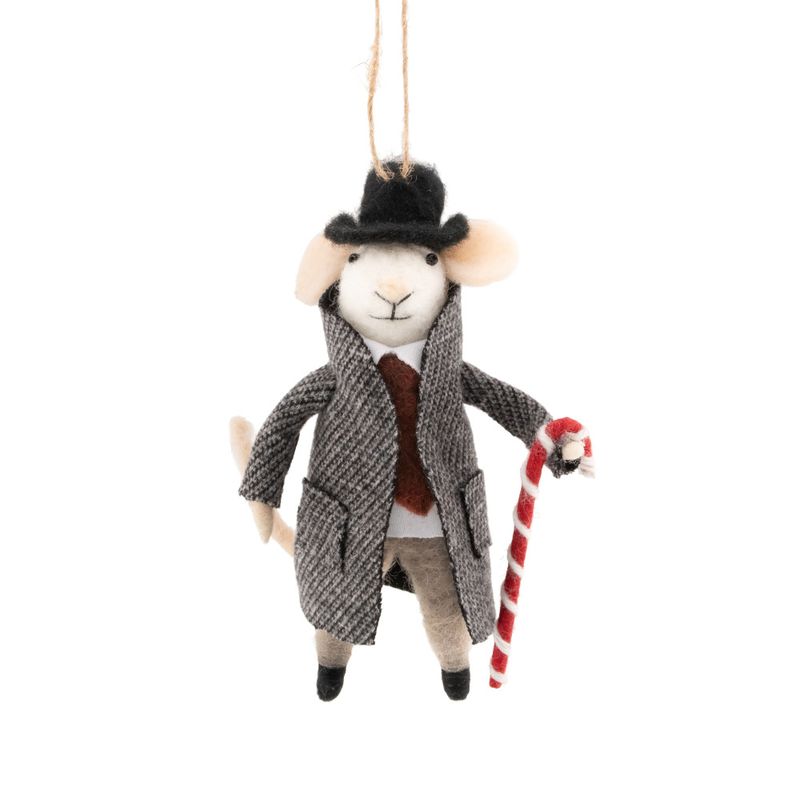 JULETREPYNT – Bymus med candy cane – Sass & Belle