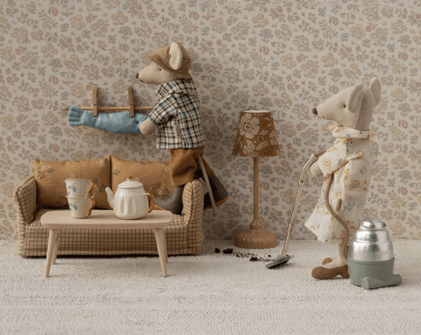 Hovedbilde KAFFEBORD TIL MUS – Rektangulært naturtre – ...