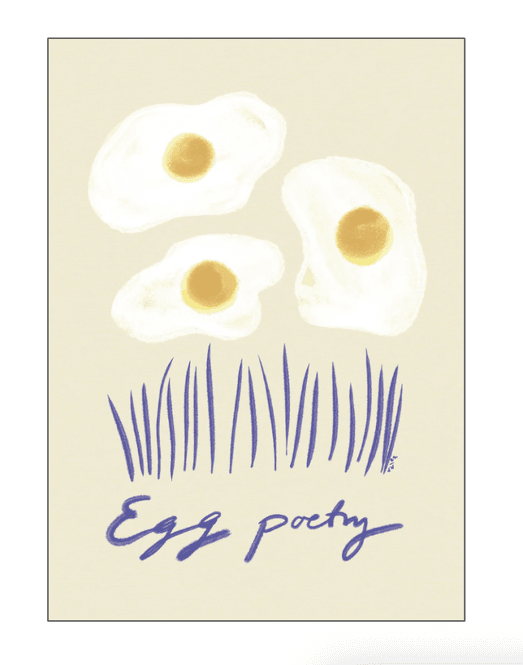 Hovedbilde PLAKAT – Egg Poetry – 30 x 40 cm – Das ...