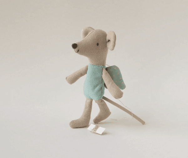 Hovedbilde FE-MUS LILLESØSTER – Mint – Maileg