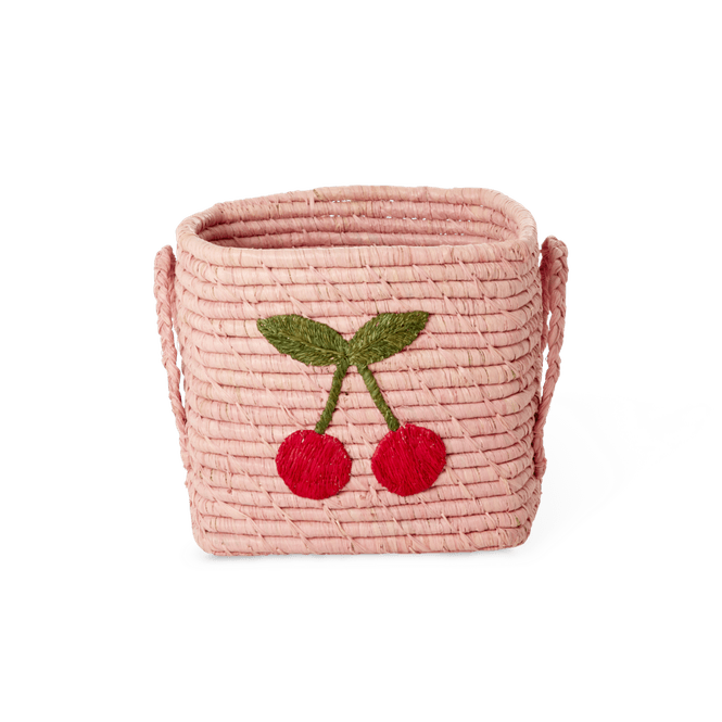 Hovedbilde LITEN KURV – Rosa kirsebær – Rice